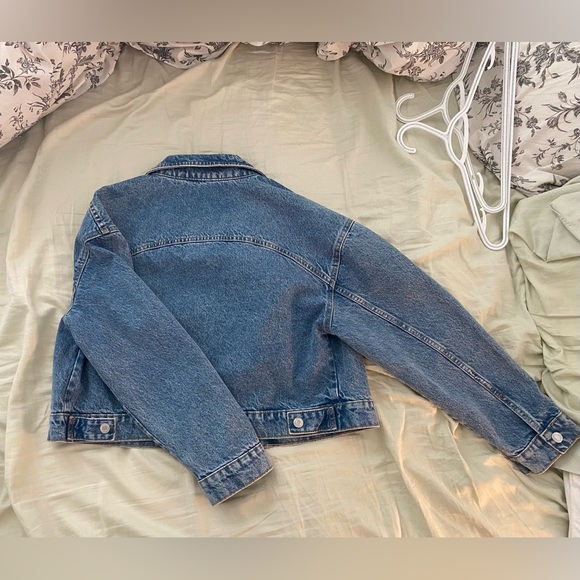 Mango - Cropped Jean Jacket - Picture 3 of 3